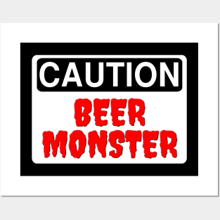 Beer Monster Posters and Art